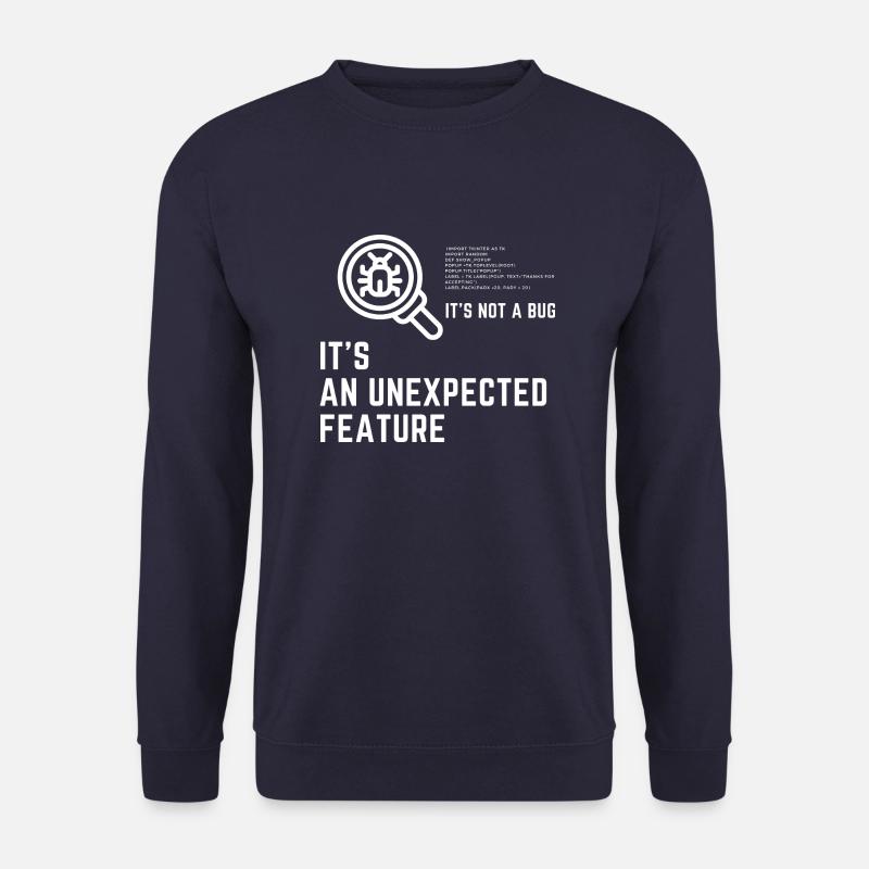 Programmierer Debugging t-shirt herren - Unisex Pullover - Navy