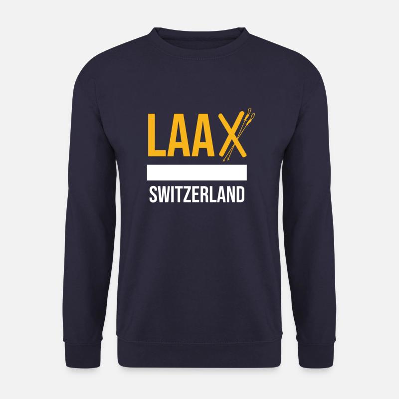 Laax, der Graubündner Traum - Unisex Pullover - Navy