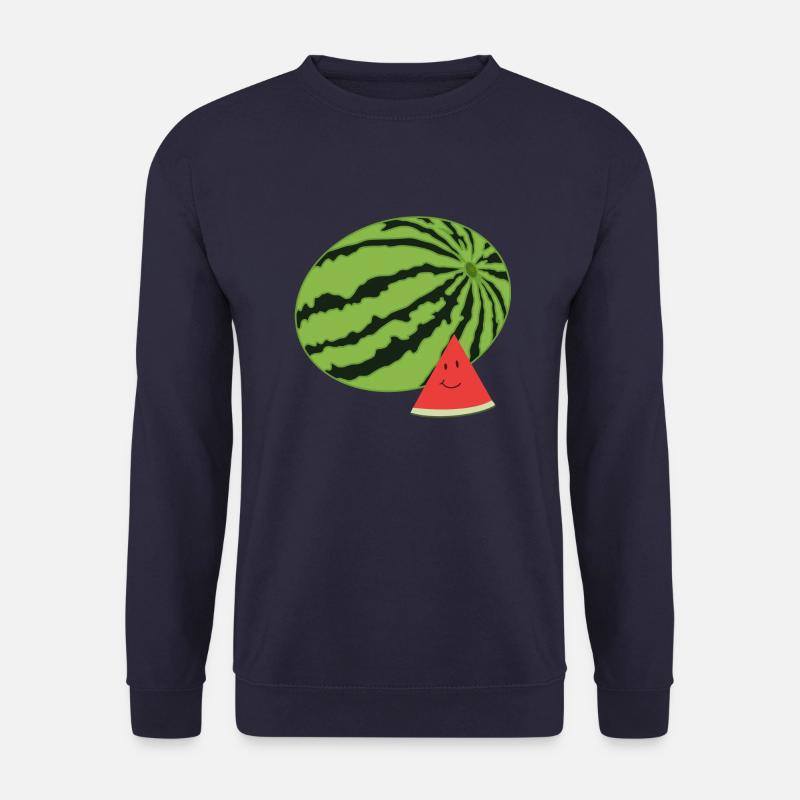 Pastèque heureuse - Sweat-shirt Unisexe - marine