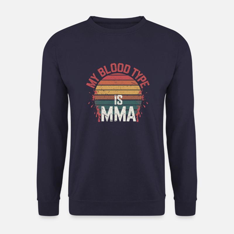 Expressing passion for MMA - Unisex Sweatshirt - navy