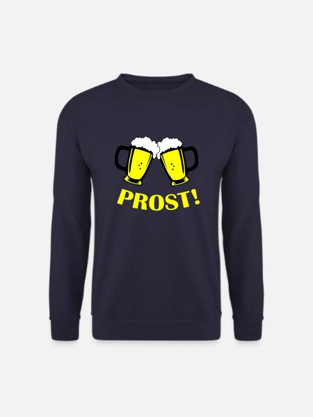 bier prost - Unisex Pullover - Navy