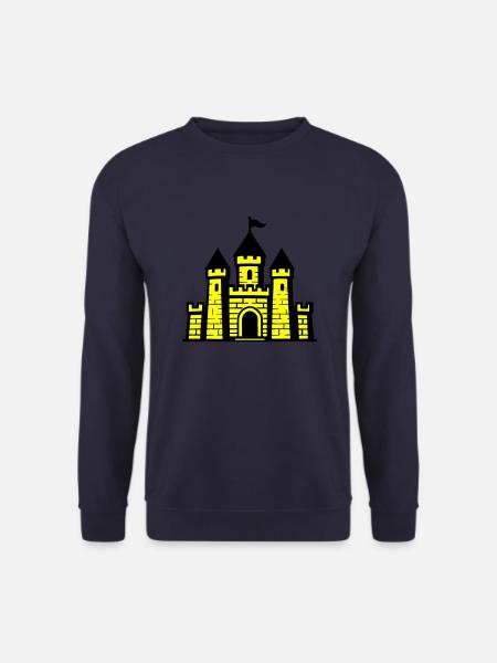 Castle Middle Ages Castle - Unisex Sweatshirt - navy
