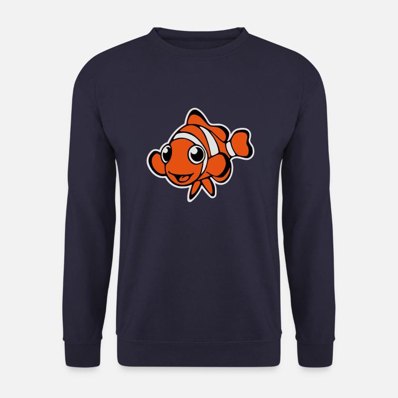 Clownfisch (Vektor) - Unisex Pullover - Navy