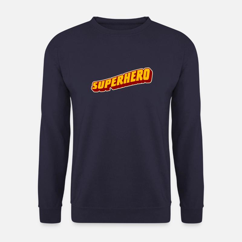 superhero - Unisex Sweatshirt - navy