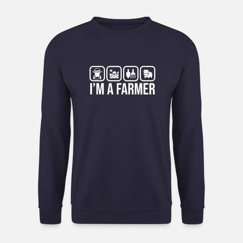 Artisan Pride Farmer Farmer - Unisex Sweatshirt - navy
