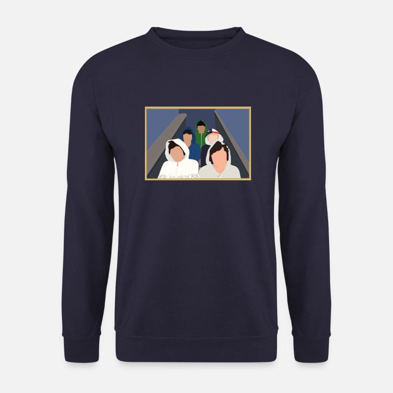 Boys stairs - Unisex Pullover - Navy