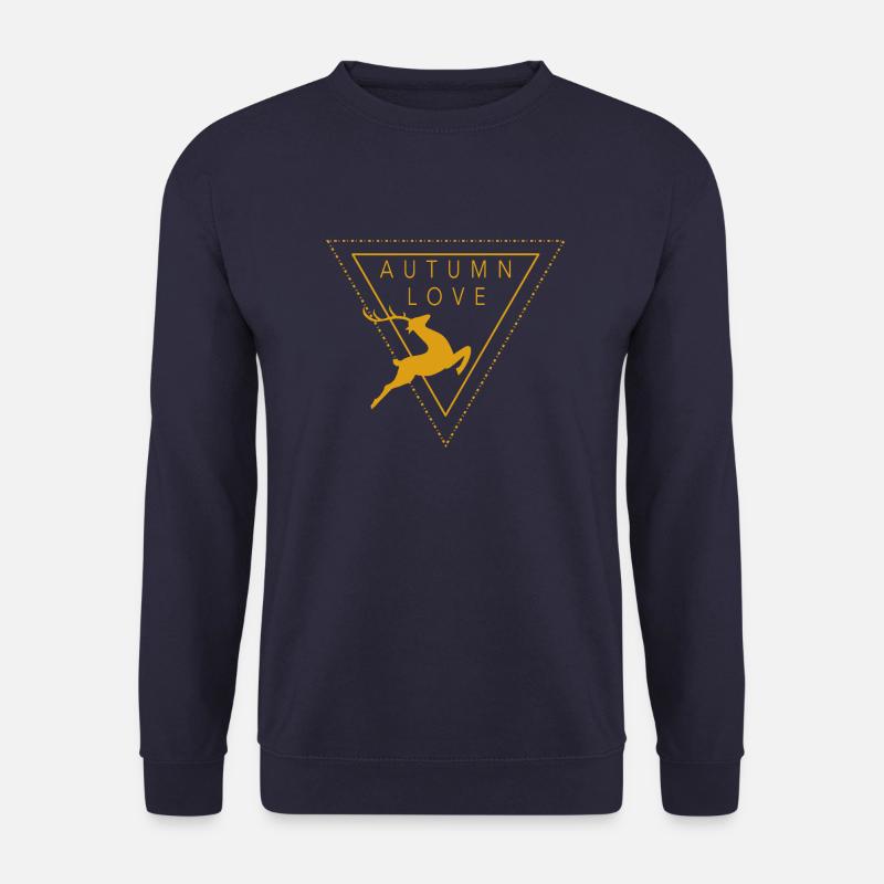 AUTUMN LOVE - Unisex Pullover - Navy