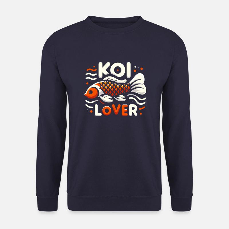 Koi Lover - Unisex Pullover - Navy