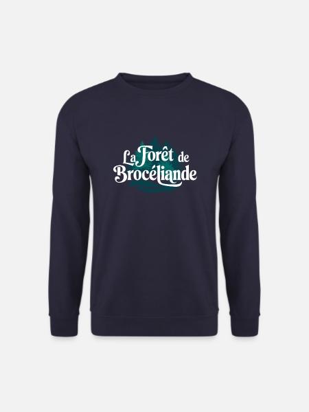 La Forêt de Brocéliande - Sweat-shirt Unisexe - marine