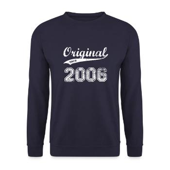 2006 - Unisex Pullover - Navy - Vorne - Alina (178cm) & Michal (187cm)