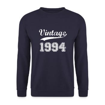 1994 - Unisex Pullover - Navy - Vorne - Alina (178cm) & Michal (187cm)