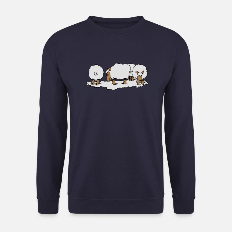 SCHAF Herde - Unisex Pullover - Navy