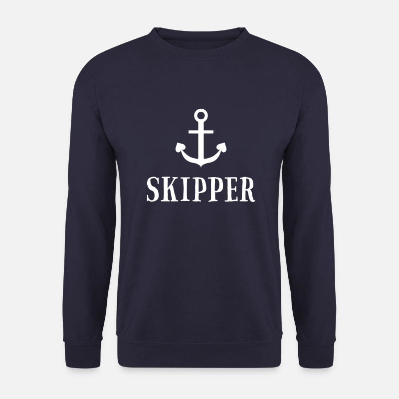 Crew - Skipper Segeln Charter Mannschaft - 5 - Unisex Pullover - Navy