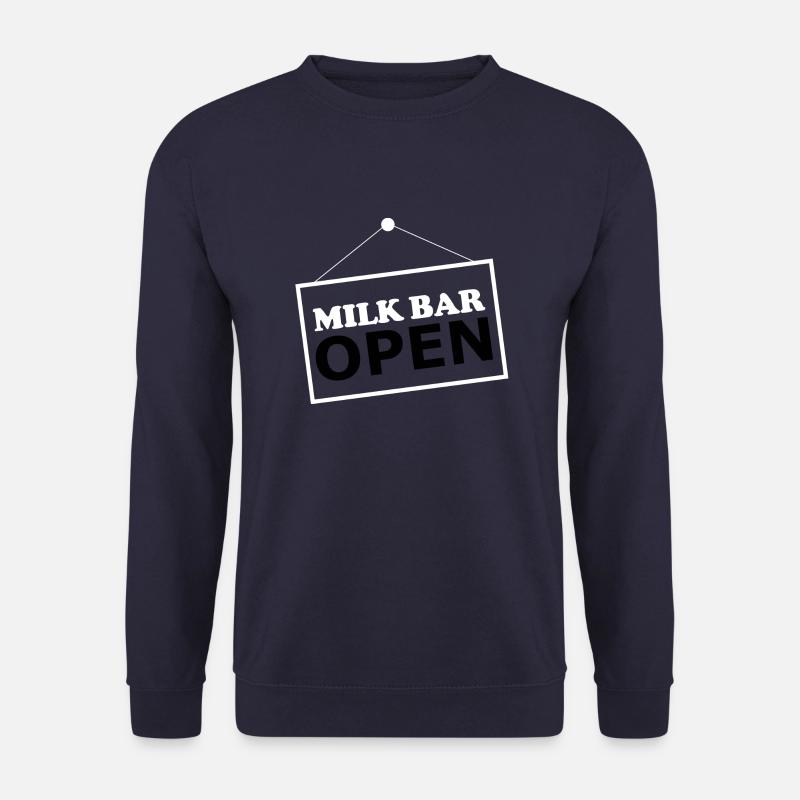 Milk Bar open - Unisex Sweatshirt - navy