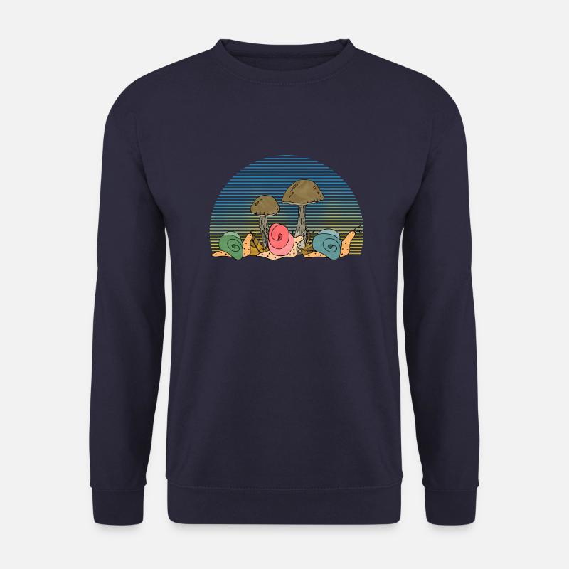 Schnecken - Unisex Pullover - Navy