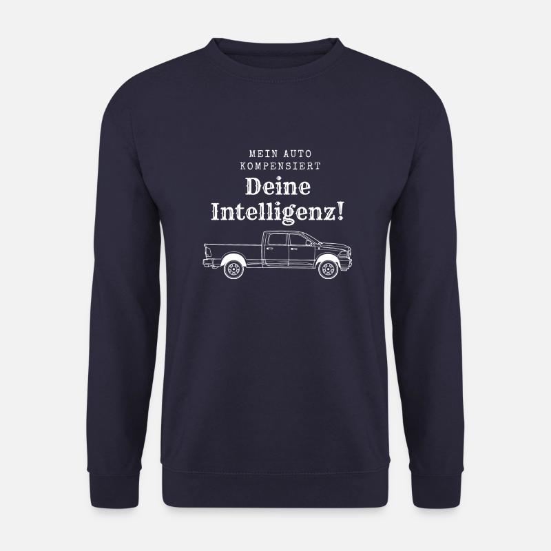 Mein Auto kompensiert - Unisex Pullover - Navy