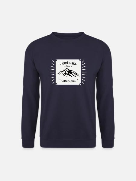 Après-Ski Obergurgl - Unisex Sweatshirt - navy