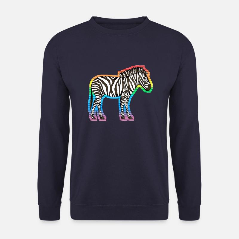 Zebra - Unisex Pullover - Navy