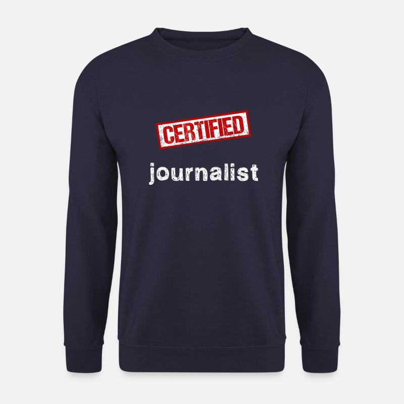 Journalist - Unisex Pullover - Navy