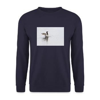 000 4816 NEF DxO DeepPRIMEXD - Unisex Sweatshirt - navy - Front - Alina (178cm) & Michal (187cm)