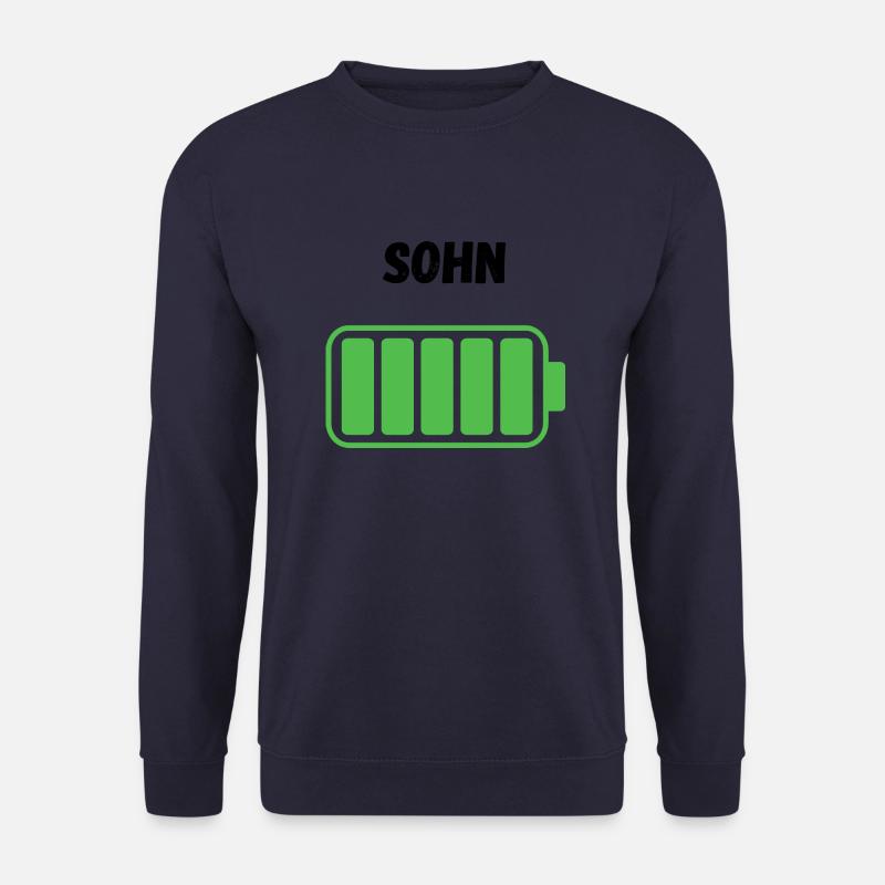 Sohn - Voller Akku - Unisex Pullover - Navy