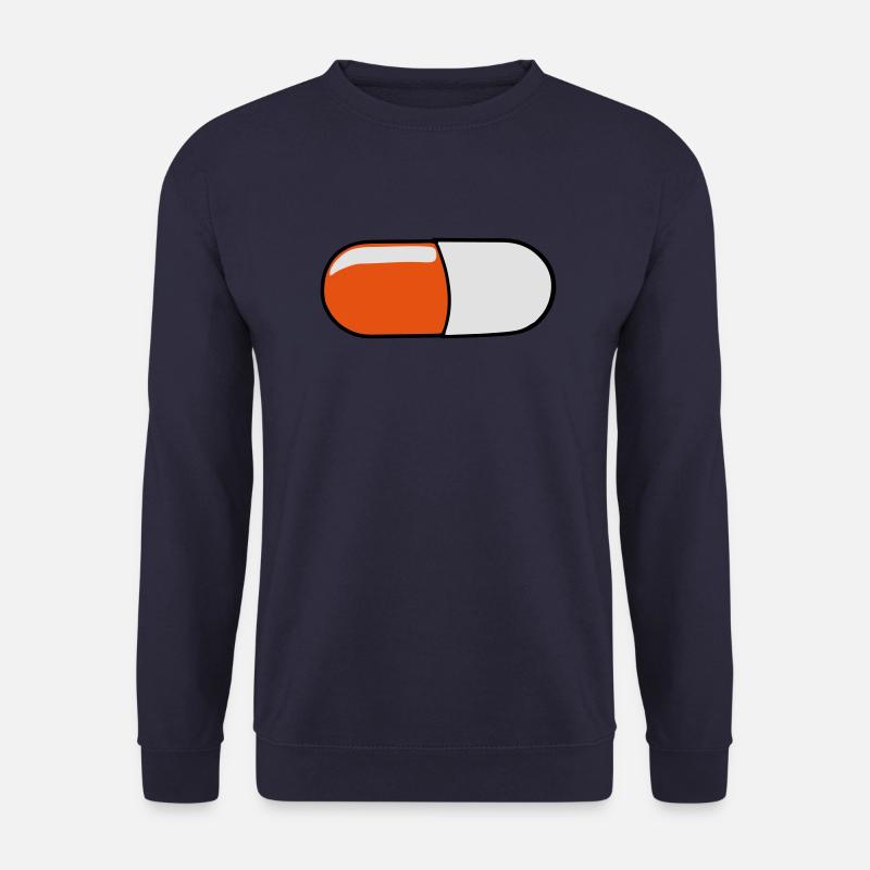 rote Pille - Unisex Pullover - Navy