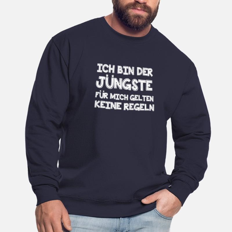 Ich bin der Jüngste Unisex Pullover