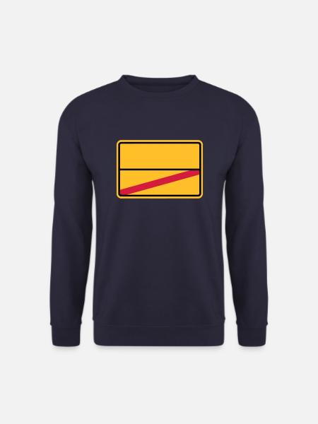 Ortsschild - Unisex Pullover - Navy
