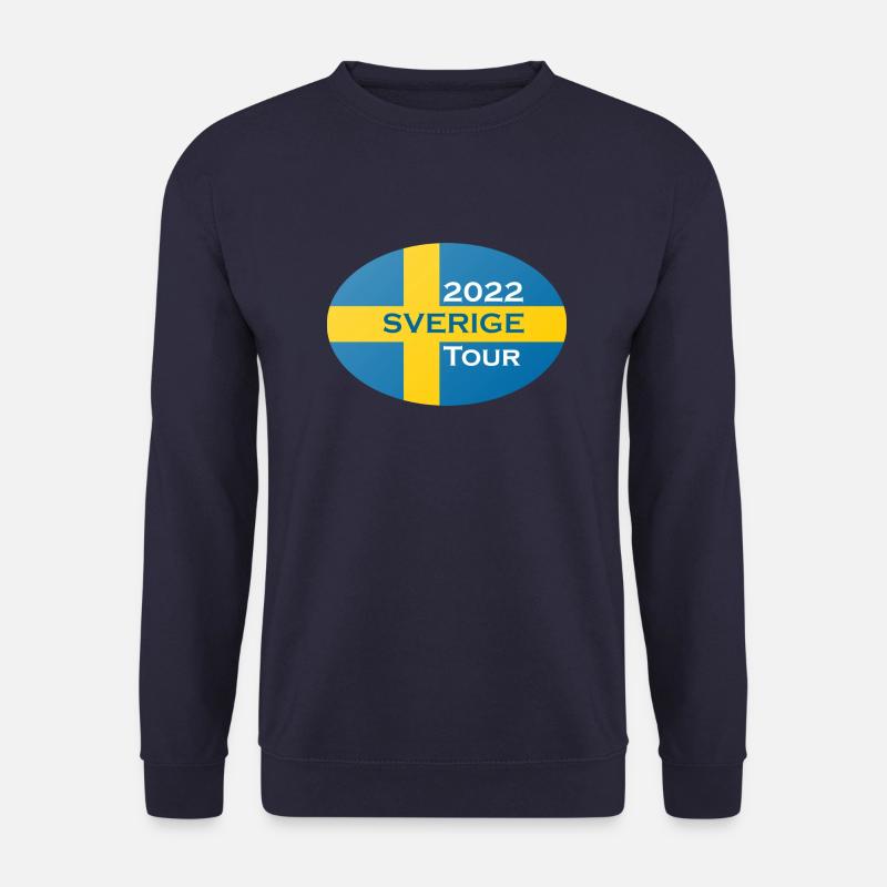 sverigetour2022 oval - Unisex Pullover - Navy