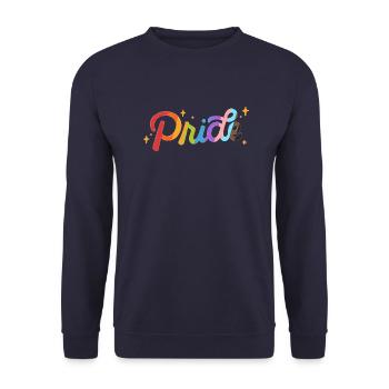 Pride - Sweat-shirt Unisexe - marine - Devant - Alina (178cm) & Michal (187cm)