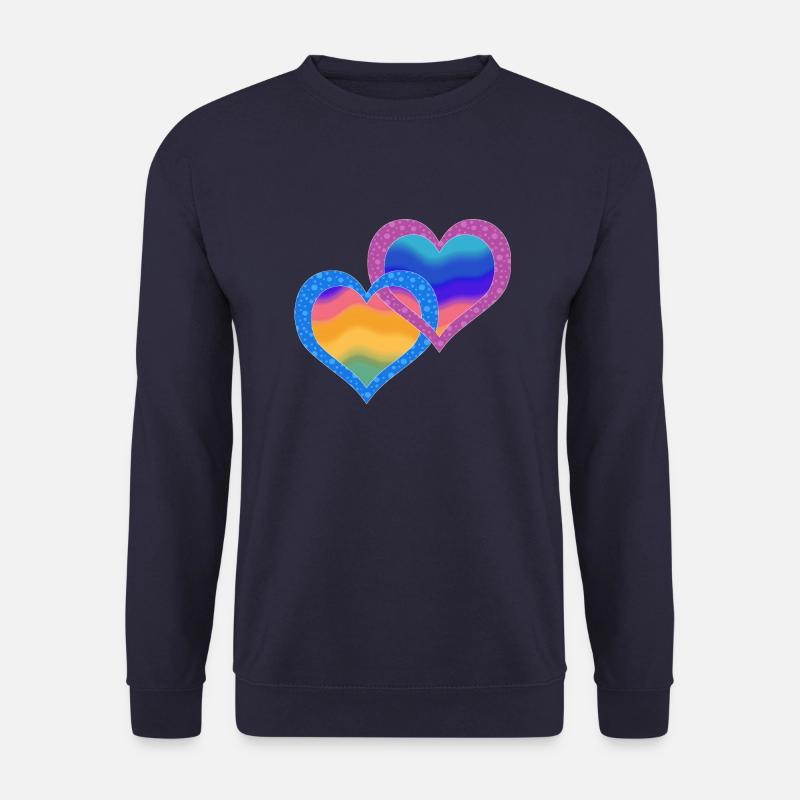 Herz - Unisex Pullover - Navy