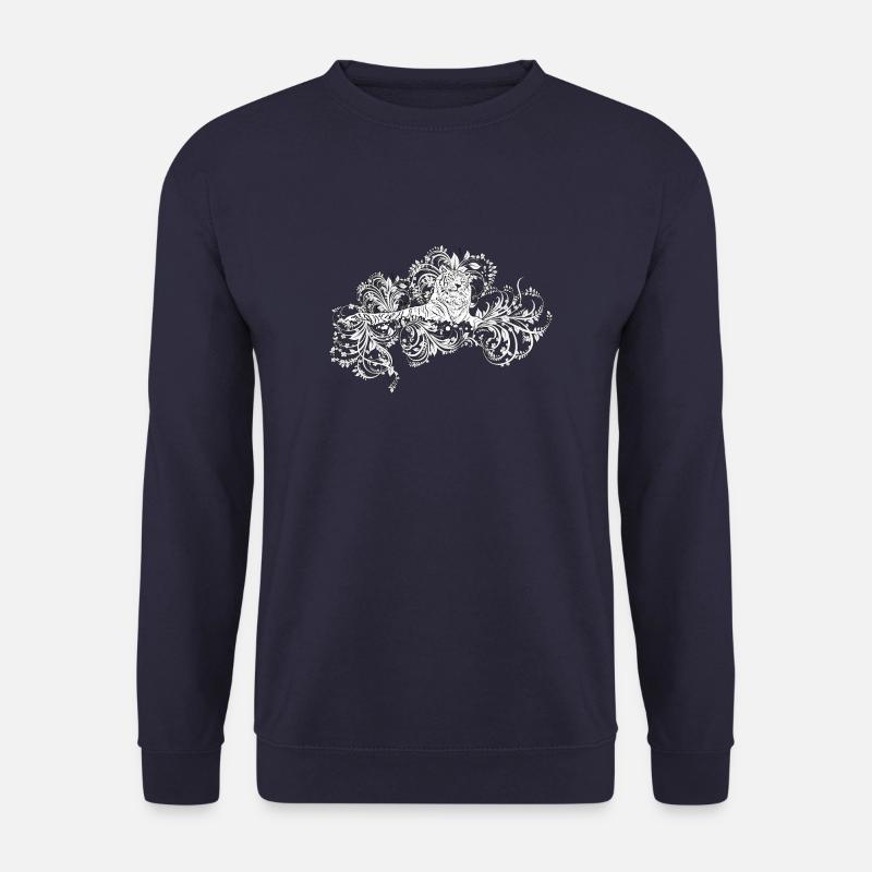 Weißer Tiger - Unisex Pullover - Navy