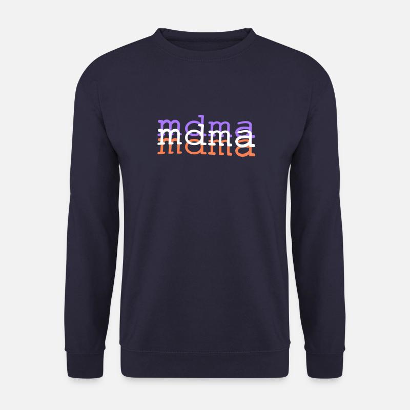 MDMA Druff Optik - Unisex Pullover - Navy