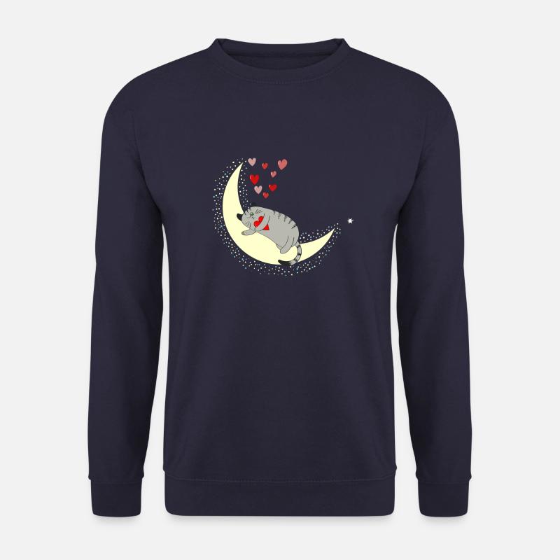 sleep cat - Unisex Sweatshirt - navy