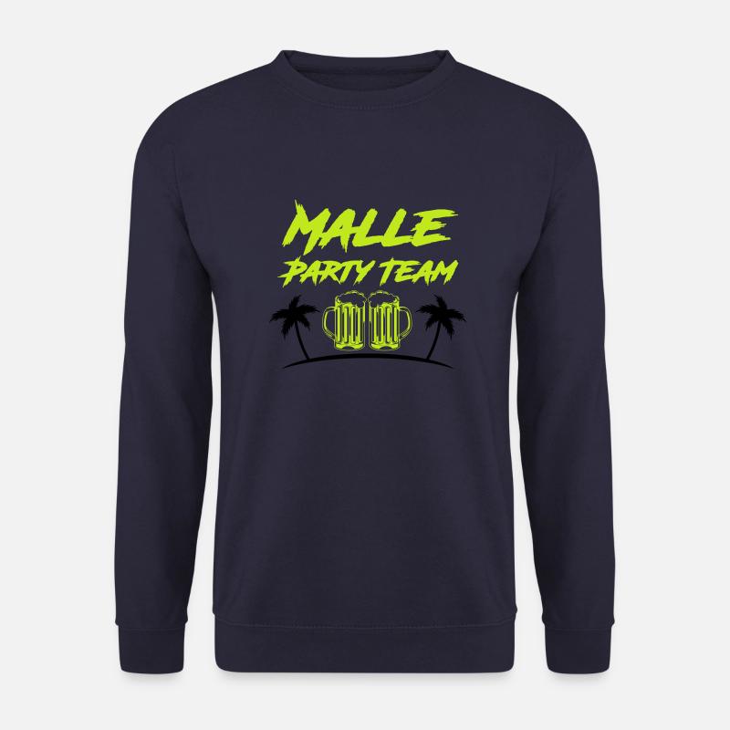 malle party team - Unisex Pullover - Navy