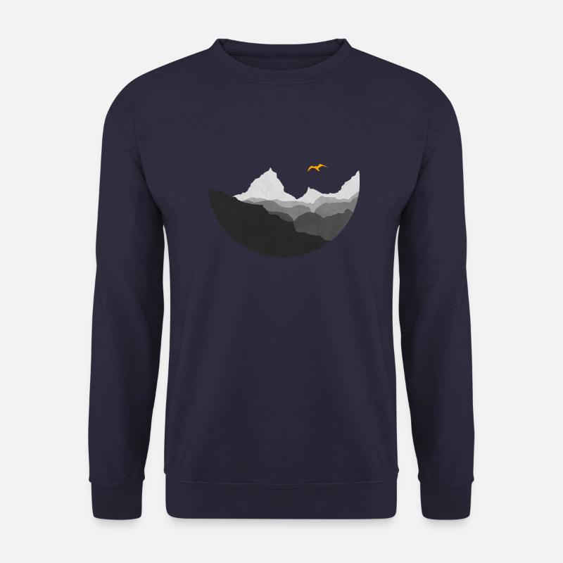 Berge - Unisex Pullover - Navy