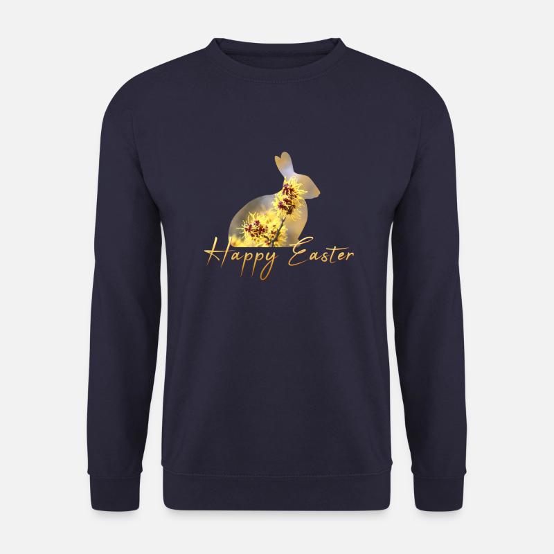 Happy Easter rabbit - Unisex Sweatshirt - navy