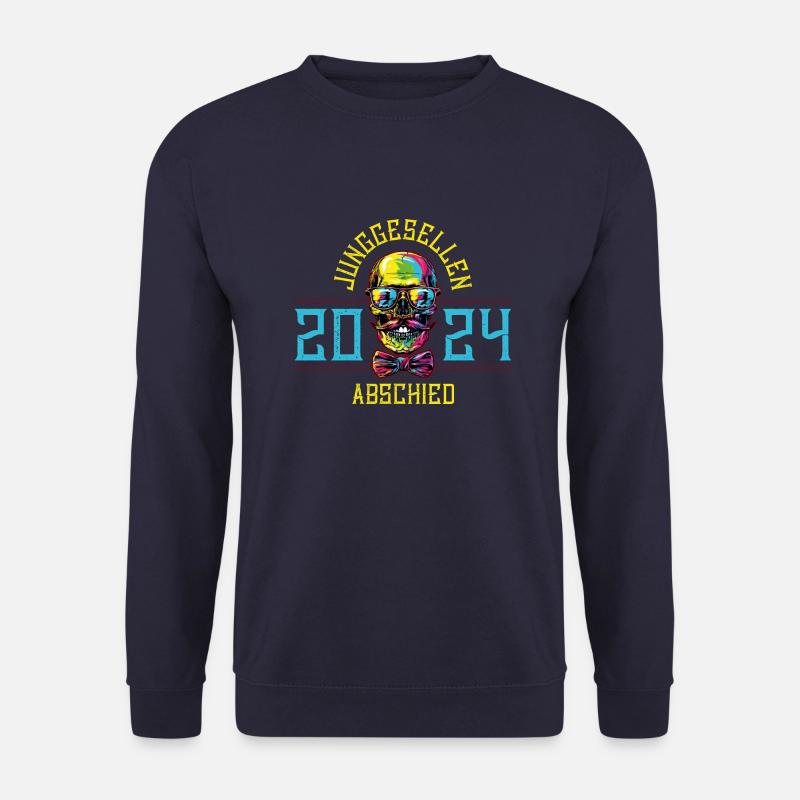 Junggesellenabschied 2024 Jga Totenkopf - Unisex Pullover - Navy