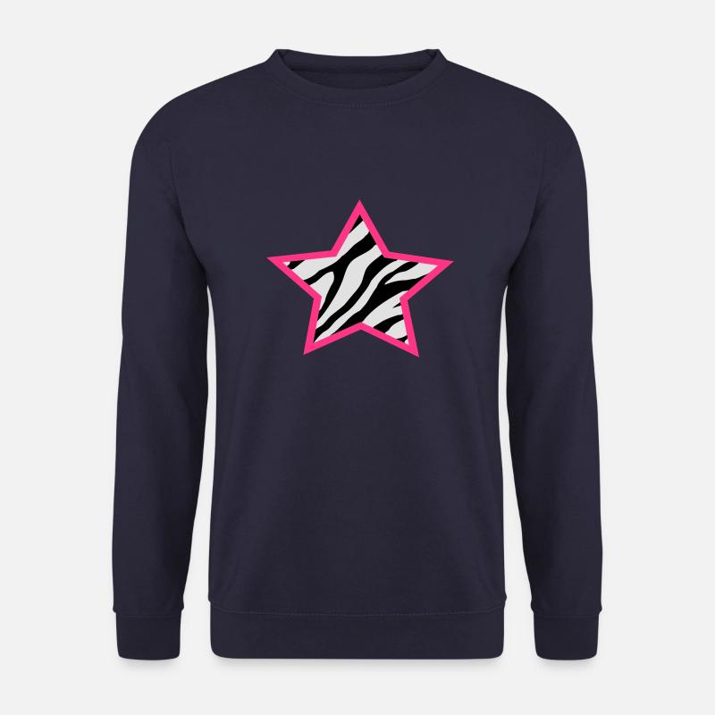 zebrastern - Unisex Pullover - Navy