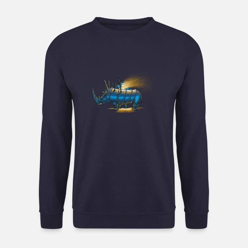 Saved rhino - Unisex Pullover - Navy