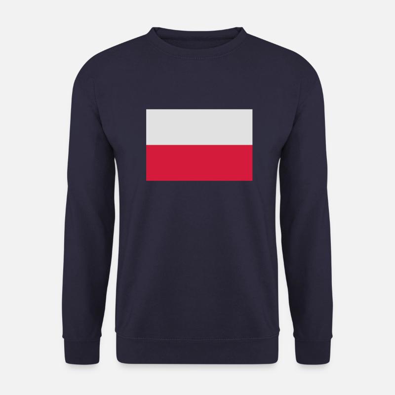 flag_poland - Unisex Pullover - Navy