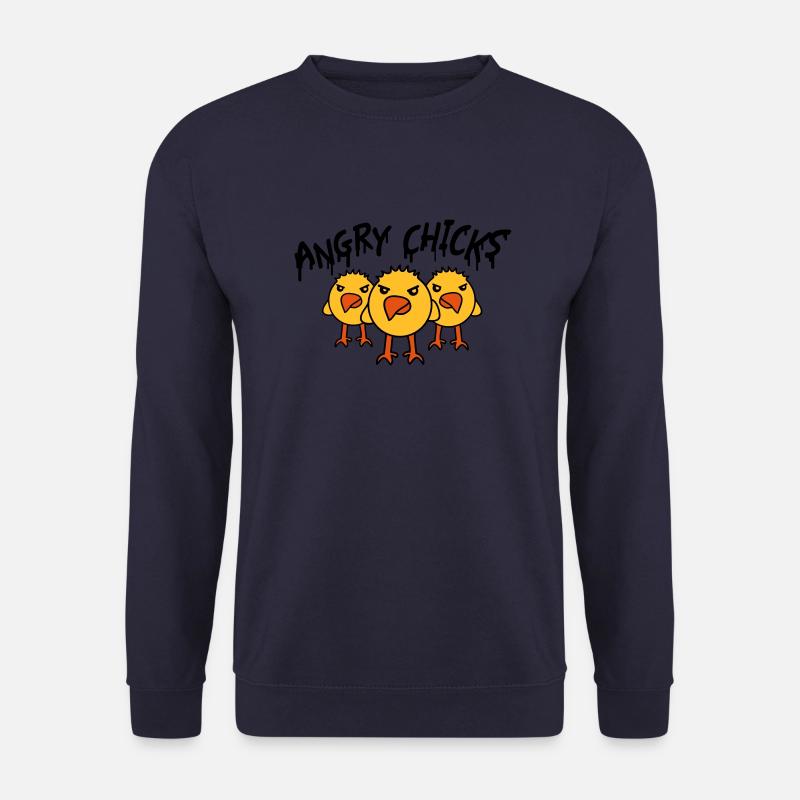 Angry Chicks - Unisex Sweatshirt - navy