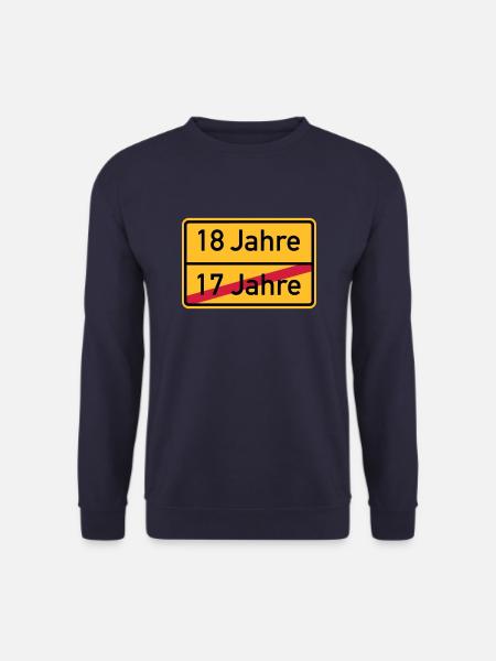 18. Geburtstag - Unisex Pullover - Navy