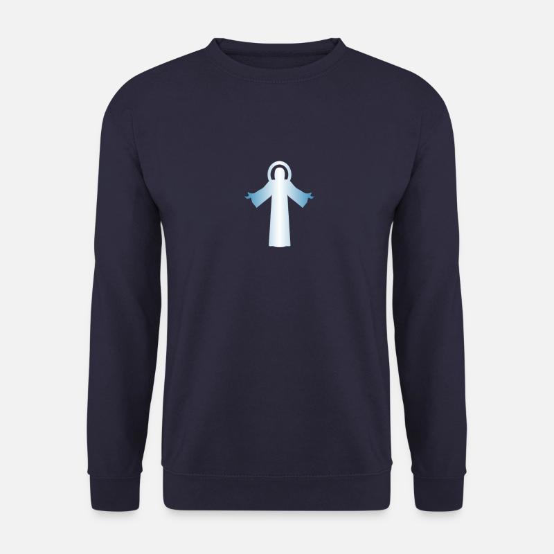 Jesus - Unisex Pullover - Navy