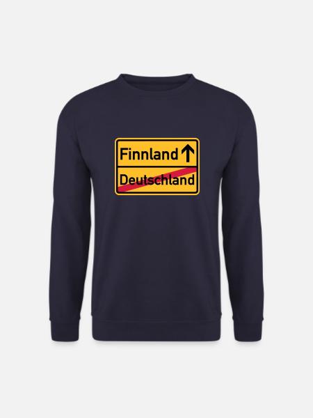 Finnland - Unisex Pullover - Navy