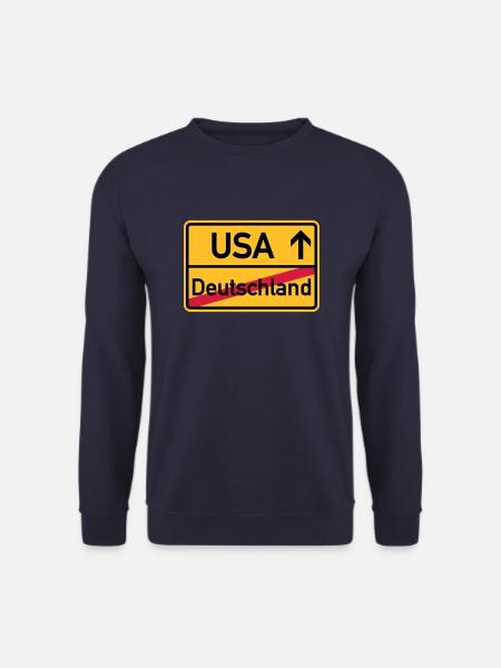 USA - Unisex Pullover - Navy