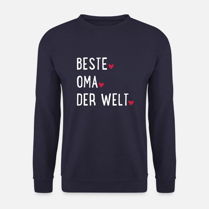Oma - Unisex Pullover - Navy