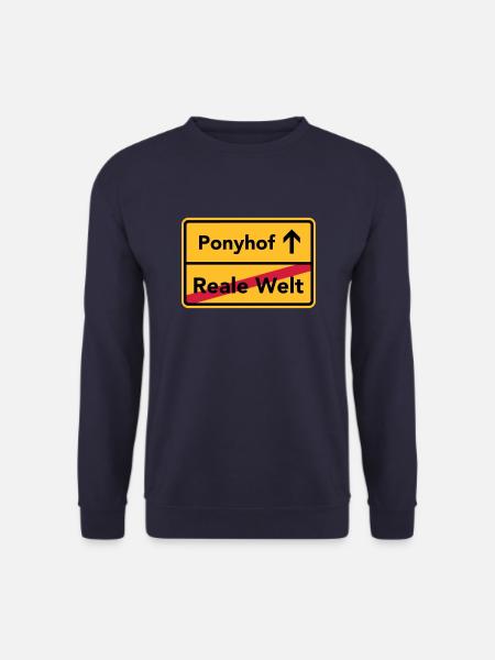 Ponyhof - Unisex Pullover - Navy