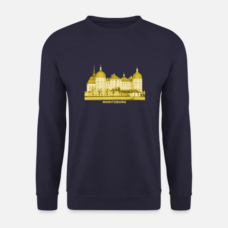 Moritzburg Dresden Sachsen Jagdschloss König Augus - Unisex Pullover - Navy