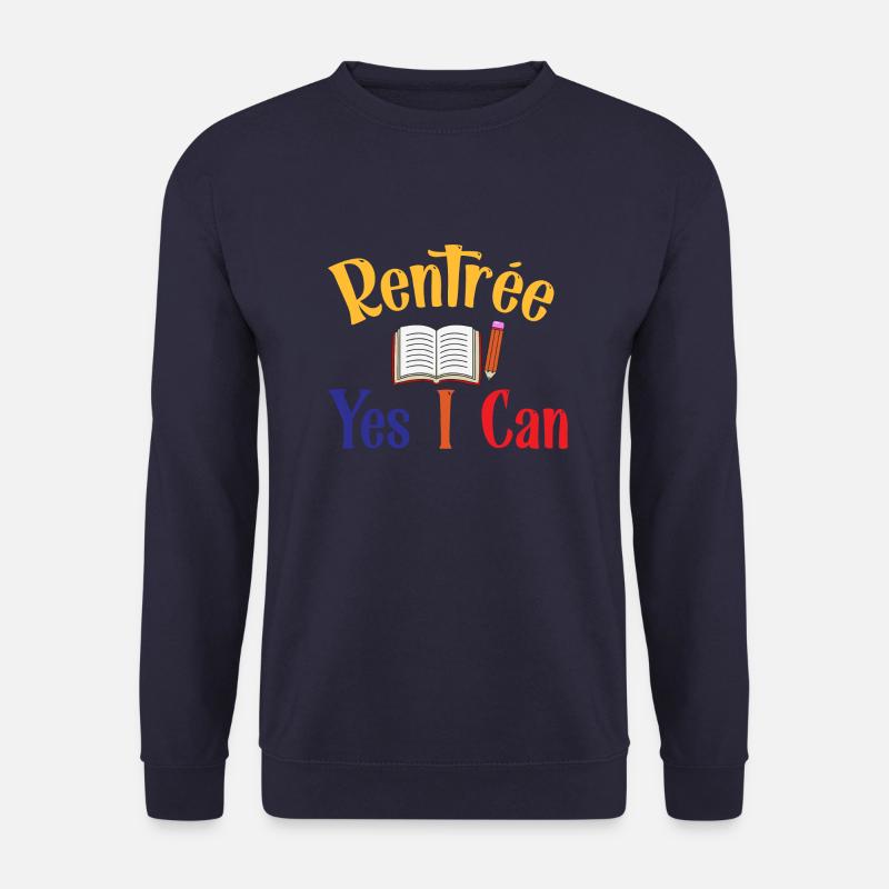 Zurück zur Schule - Unisex Pullover - Navy